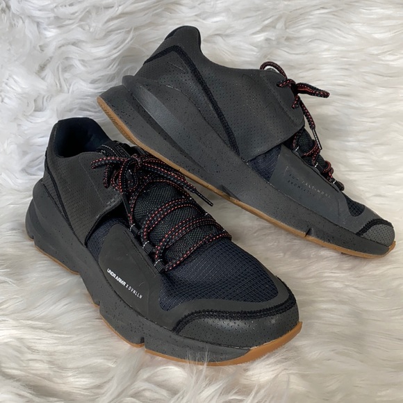 Men’s under Armour X DVNLLN For Baltimore Special Edition Black Sneakers NWOT